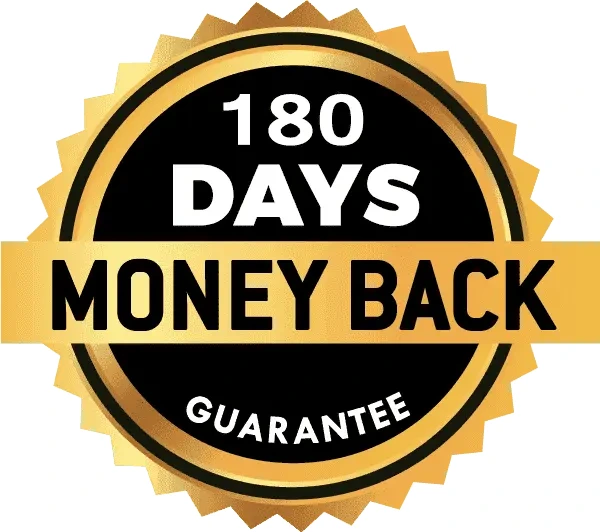 Gluco Extend 180 day money back guarantee seal