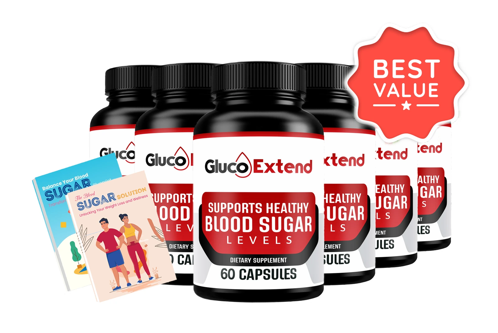 Order Gluco Extend 6-bottle discounted package