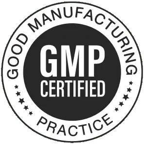 Gluco Extend GMP manufacturing badge